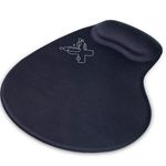mouse pad maxprint smart com apoio em gel preto 60000097