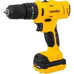 parafusadeira furadeira de impacto vonder a bateria 12v bivolt pfv120i (mp)