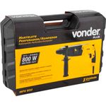 martelete perfurador/rompedor vonder 800w 127v mpv832 (mp)