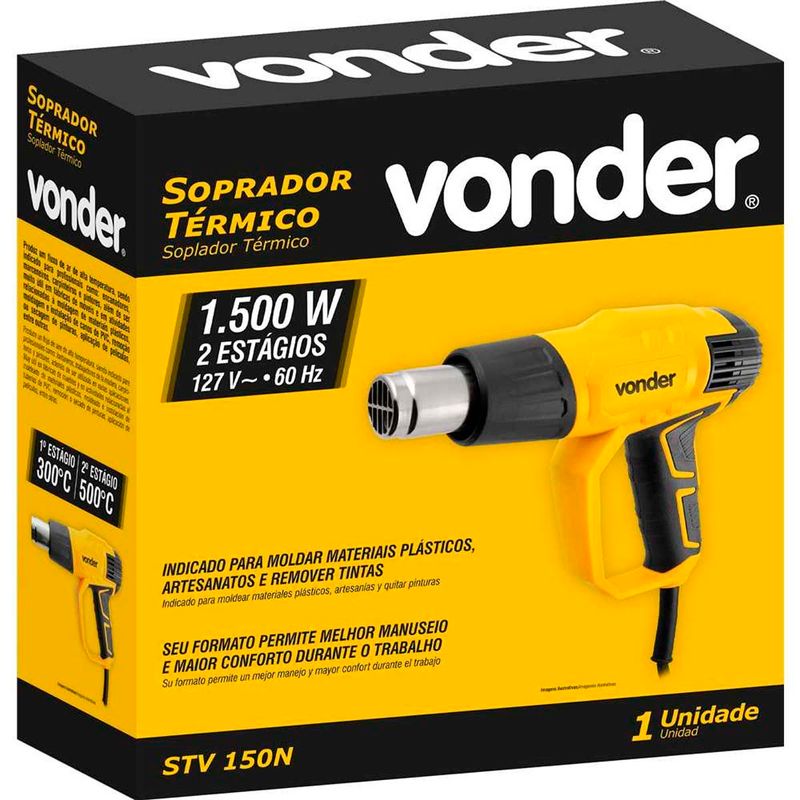 soprador térmico vonder 127v stv150n (mp)