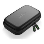 estojo para hd externo ugreen 2.5"/3.5" com divisória lp128 eva 40707 preto (mp)