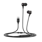 fone de ouvido intra auricular ugreen usb-c ep103 preto (mp)