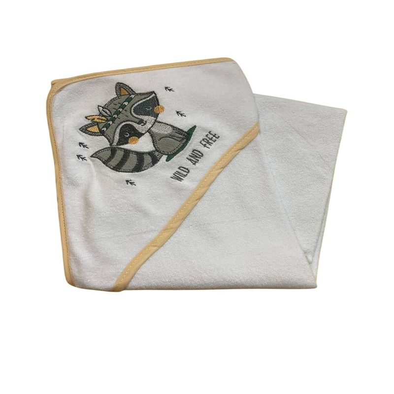toalha para bebê cutie baby com capuz básica (mp)
