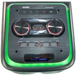 caixa de som amplificada mystic 100w bluetooth com microfone sem fio my-ps1245u