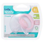 chupeta lolly color silicone redondo t2 rosa (mp)