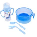 kit alimentação lolly azul 4 peças azul (mp)