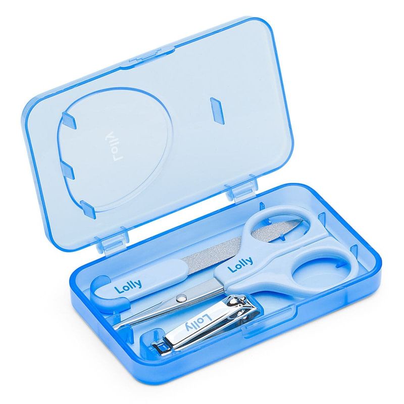 kit manicure lolly special azul