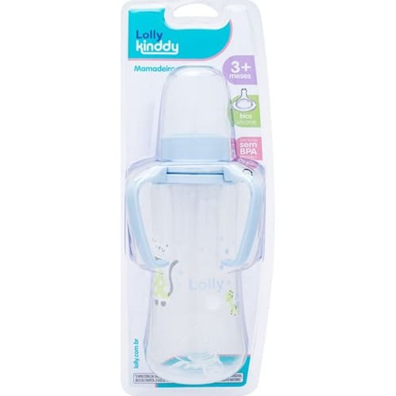 mamadeira lolly big oceano bico red feminino 250ml (mp)