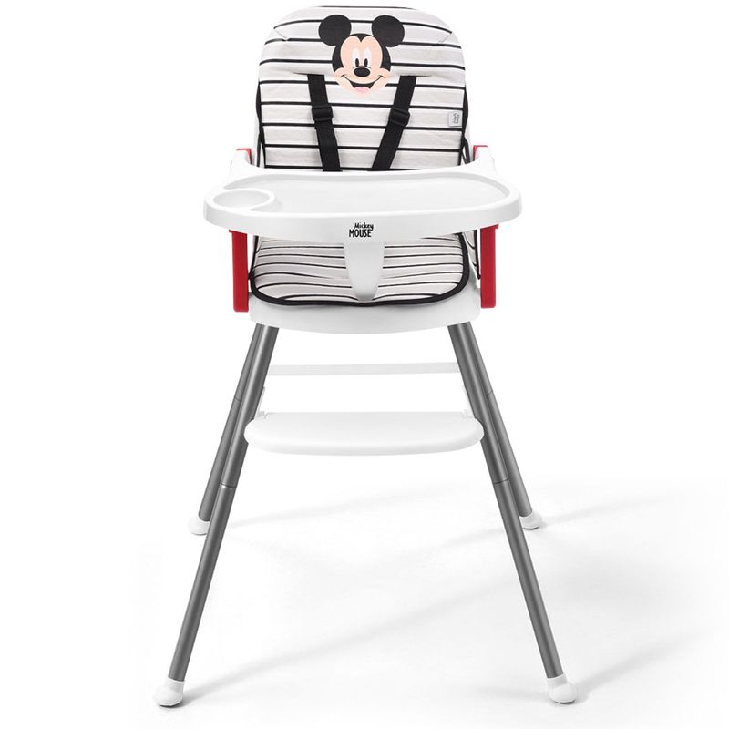 cadeira de refeição multikids ginger mickey até 25kg branco bb446