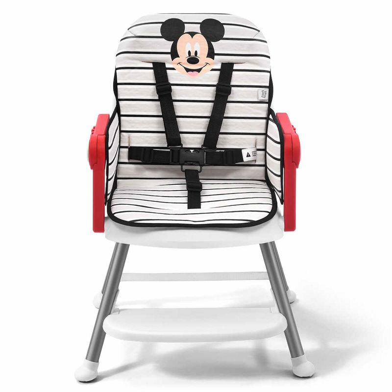 cadeira de refeição multikids ginger mickey até 25kg branco bb446