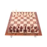 jogos de tabuleiro em madeira 3 em 1 xadrez/ dama/ gamão rmt1954 (mp)