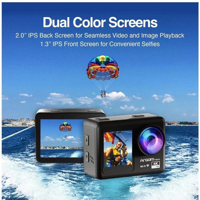 filmadora digital argom action epic 85 4k (mp)