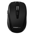 mouse argom sem fio preto arg-ms-0032 (mp)