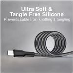 cabo usb-c argom para usb-c 1.8m dura flex fast 65w preto (mp)
