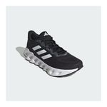 tênis masculino n°42 adidas switch run preto branco prata (mp)