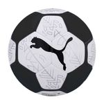 bola futebol de campo puma prestige ball branco e preto (mp)