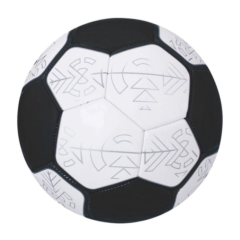 bola futebol de campo puma prestige ball branco e preto (mp)