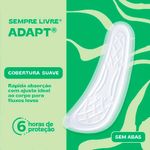 absorvente sempre livre adapt cobertura suave 32 unidades