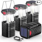 lanterna letmy camping 4 unidades preto a-bi