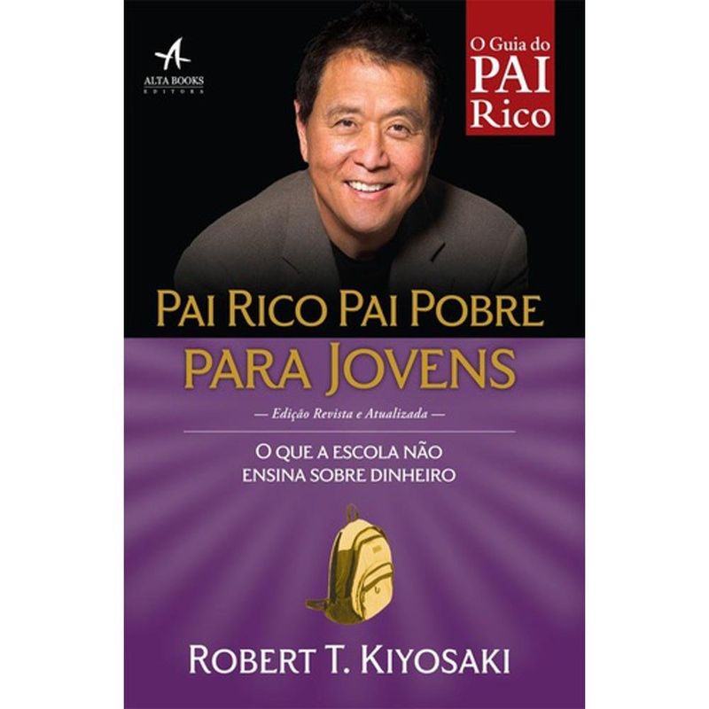 livro alta books pai rico pai pobre para jovens (mp)