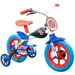 bicicleta track tracktor infantil aro 12 branco e azul