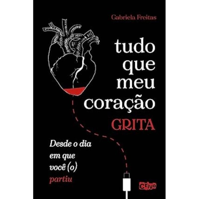 livro tudo que meu coração grita - desde que você (o) partiu (mp)