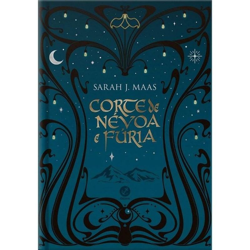 livro corte de espinhos e rosas volume 02 - edição luxo estofado (mp)