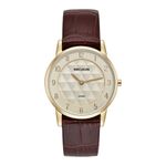 relógio masculino seculus marrom 23725gpsvdc2