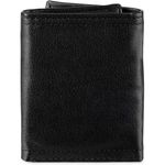 carteira masculina levi's fina 3 dobras preta a-bi