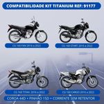 kit relação riffel titanium titan/start/cargo/fan 160 2016-2024 (mp)