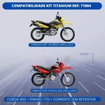 kit relação riffel titanium bros 150 esd 2003-2015 (mp)