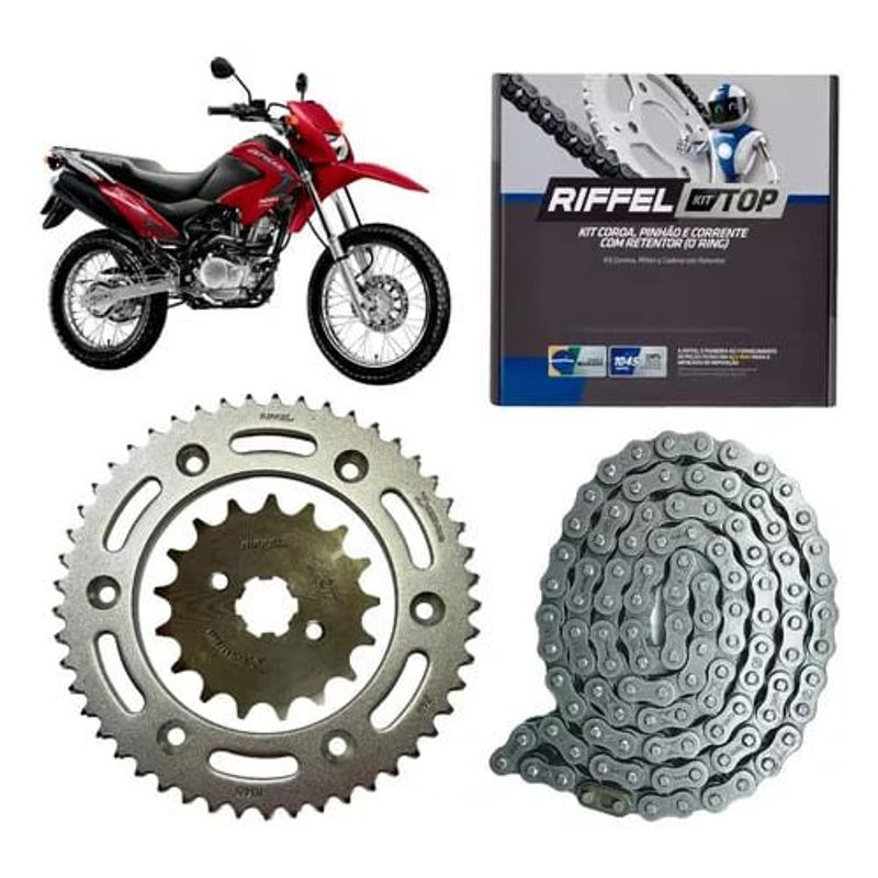 kit relação riffel top bros 150 esd 2003-2015 com retentor (mp)