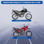 kit relação riffel top bros 160 2015-2024 / xre 190 2016-2024 com retentor (mp)