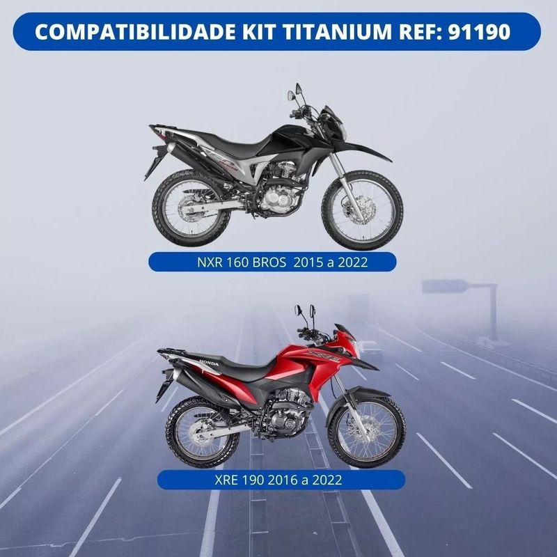 kit relação riffel top bros 160 2015-2024 / xre 190 2016-2024 com retentor (mp)