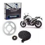kit relação riffel top fazer 250 2018-2024 com retentor (mp)