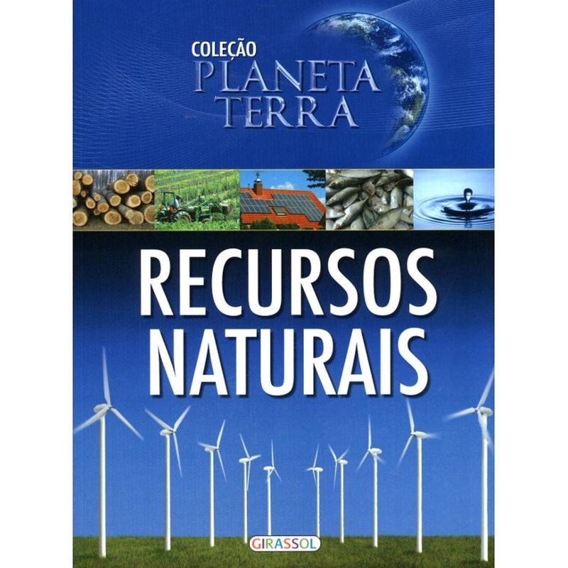 livro coleção planeta terra - recursos naturais (mp)