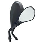 retrovisor tmac modelo bmw com haste fixa curta para moto yamaha par (mp)