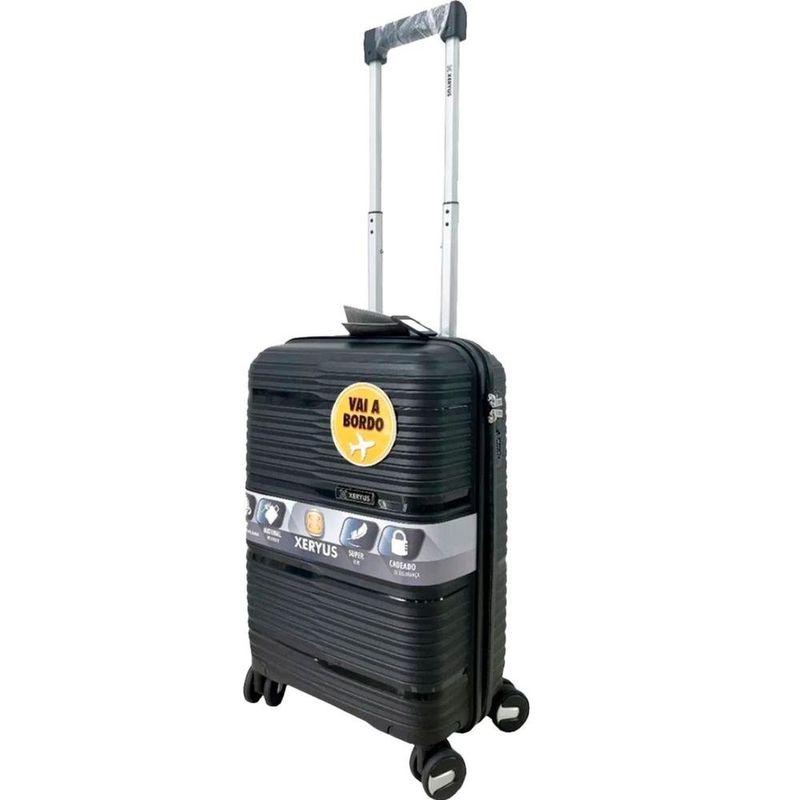 mala de viagem pequena xeryus marbella 10kg preto (mp)