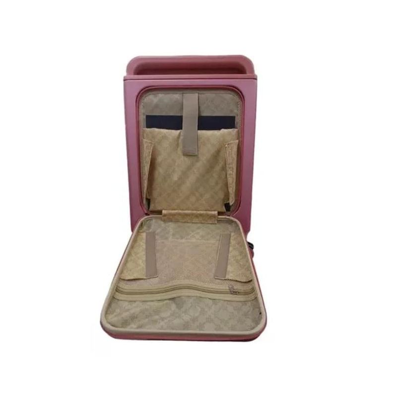 mala de viagem pequena xeryus em abs minorca 10kg rose e preto (mp)