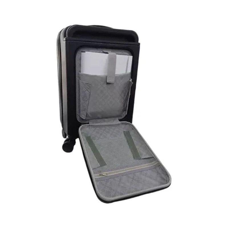 mala de viagem pequena xeryus em abs mallorca 10kg preto e vermelho (mp)