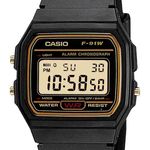 relógio casio unissex preto w-217h-1avdf