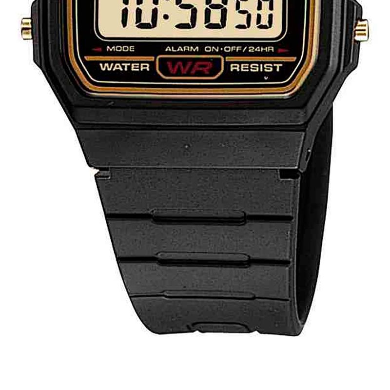 relógio casio unissex preto w-217h-1avdf