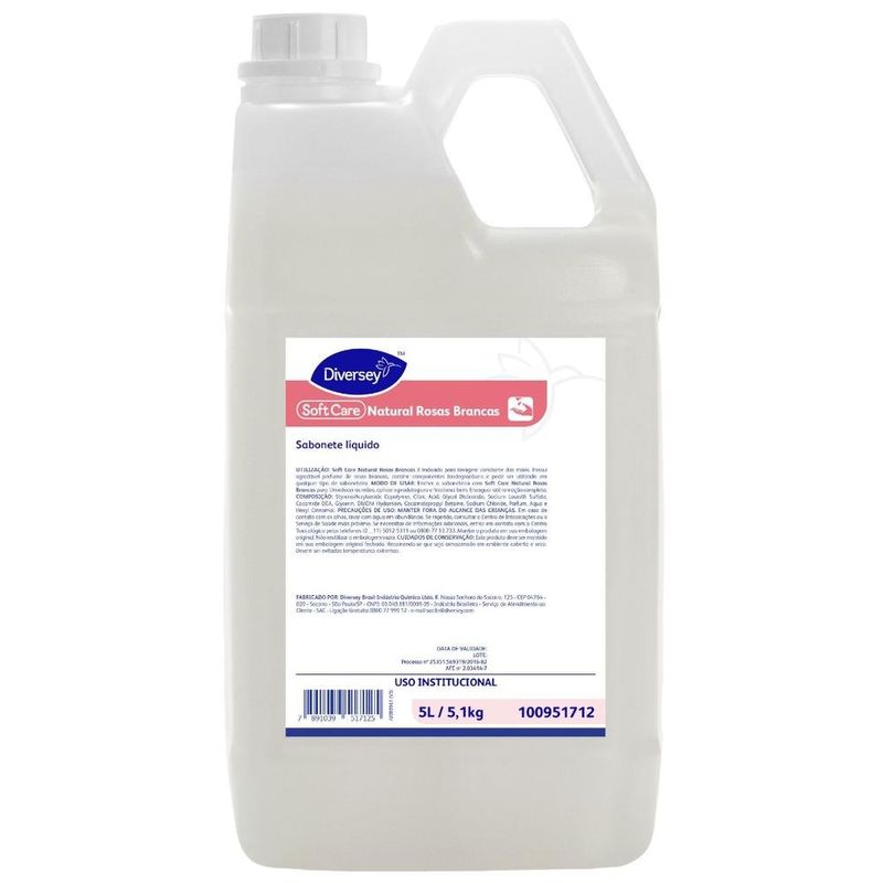 sabonete soft care phyto rosas brancas natural 5l (mp)