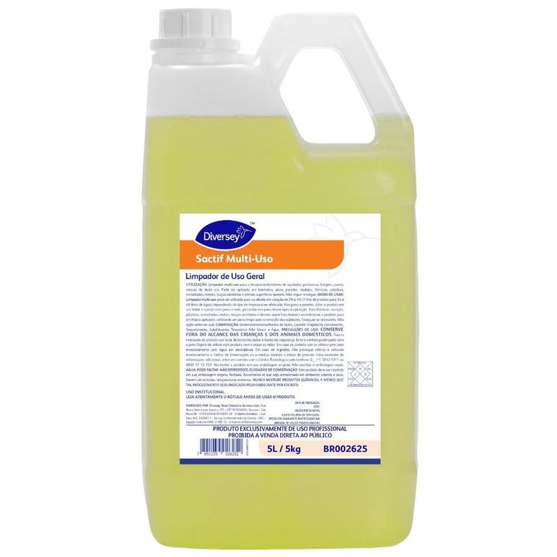 detergente líquido multi-uso diversey 5l (mp)