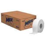 papel higiênico rolo max pure folha simples cixa 12x500m 30247945 (mp)