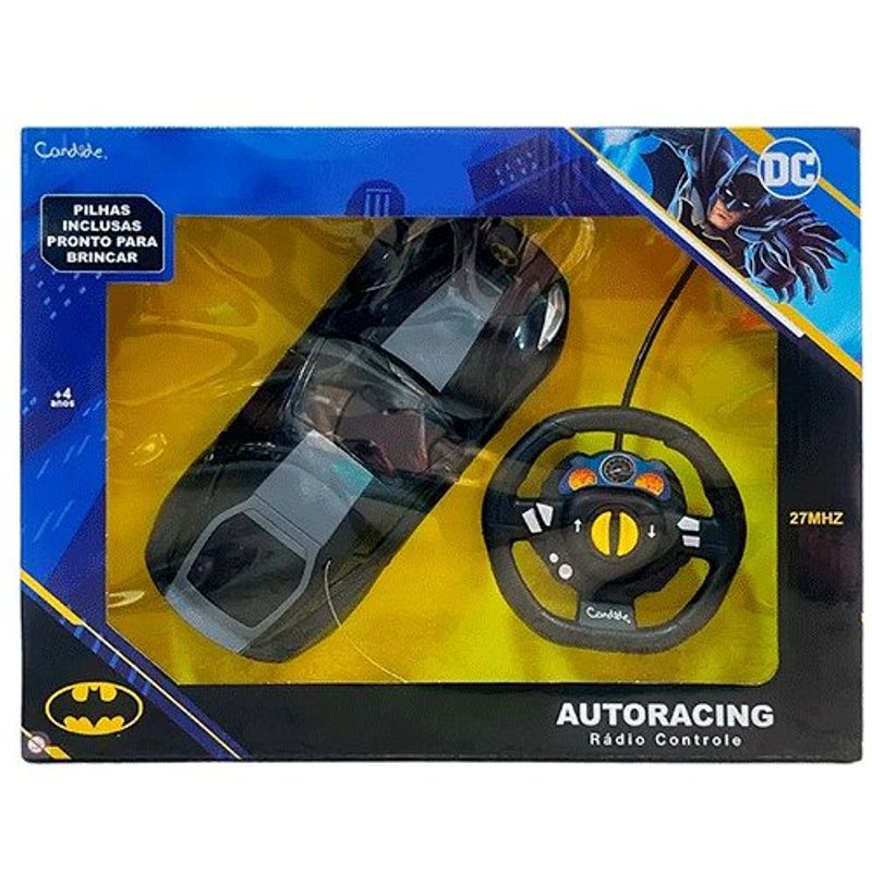 carro candide controle remoto batman autoracing 90003