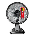 ventilador de mesa e parede 50cm baumon 127v preto fw010595