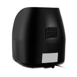 fritadeira britânia air fryer 5,5 litros preto e inox bfr51