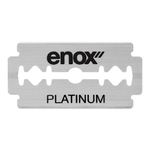 lâminas de barbear enox platinum duplo fio 4 unidades