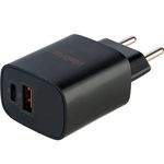 carregador sem fio intelbras corrente alternada usb power 20w ec 11 preto